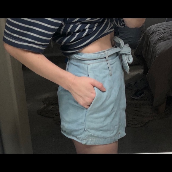 Jean skort - Picture 4 of 4